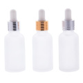 Free Sample Hot sale Frosted Glass Essential Bottle Dropper Bottle Honey Jars 10Ml 15Ml 30Ml 50Ml 100Ml